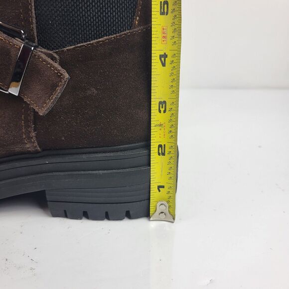 Blondo Ginny Buckle zipper Ankle Boot Booties Suede leather - Picture 4 of 13